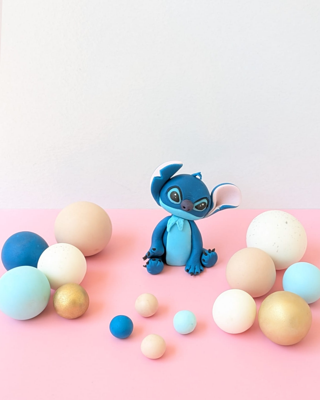 Stitch - Set Figurine Tort