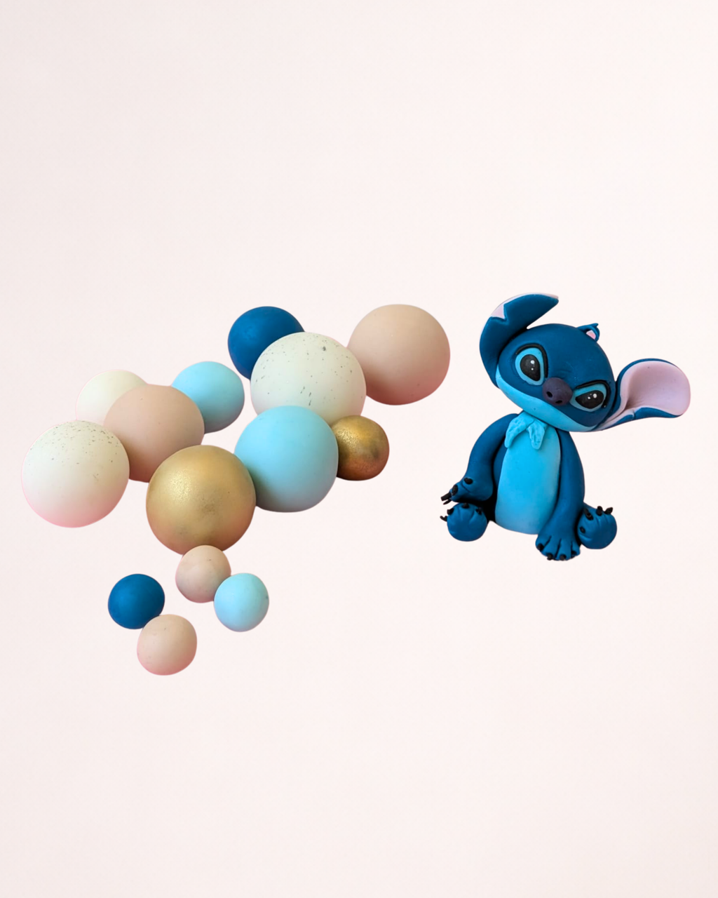 Stitch - Set Figurine Tort