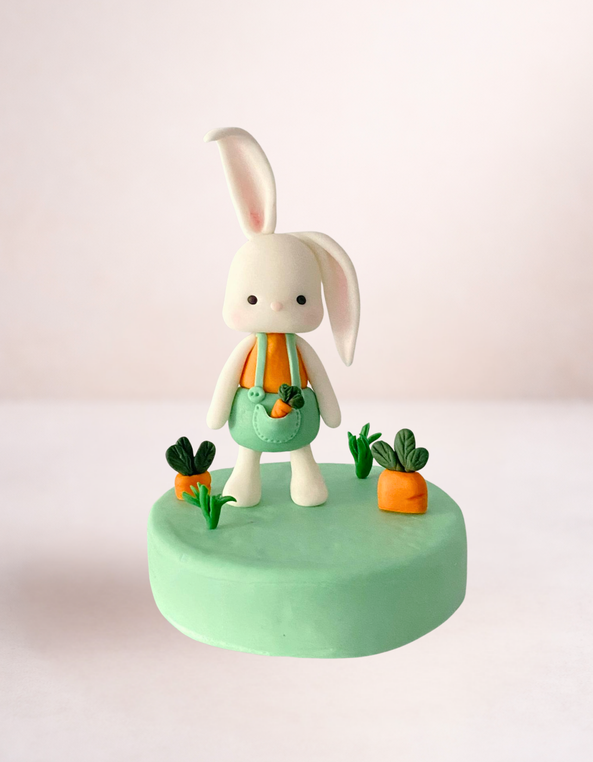 Iepuraș Băiețel - Figurină Tort