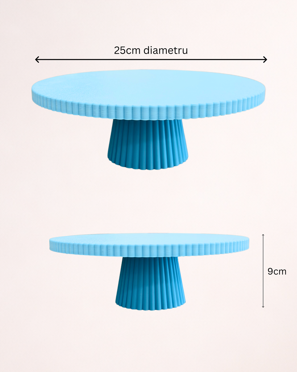 Suport pentru tort – Albastru