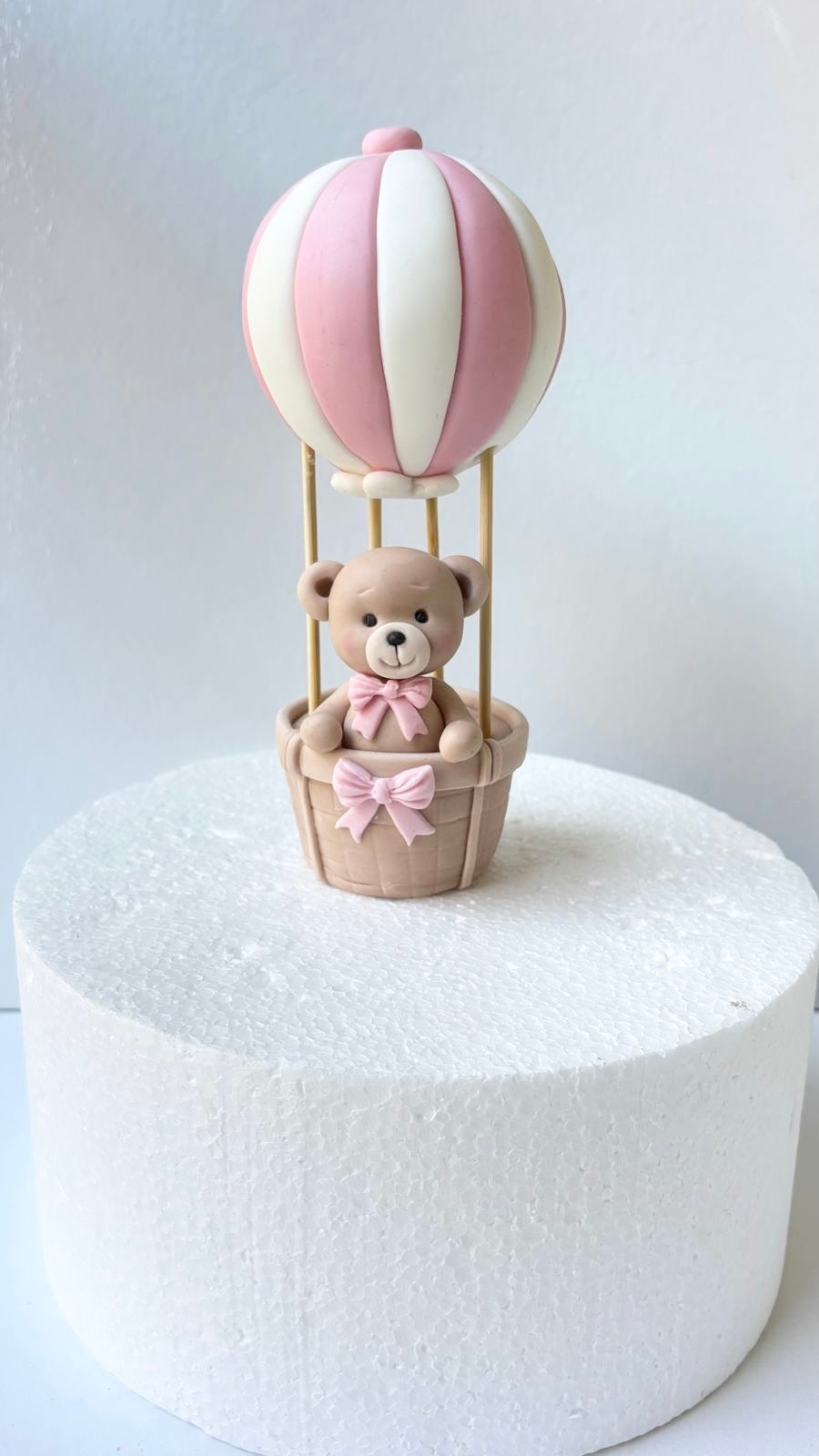 Ursuleț în Balon - Figurină Tort