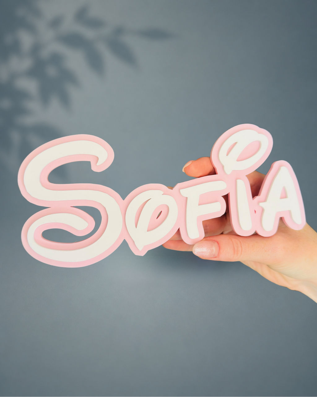 Nume decorativ personalizat – imprimat 3D