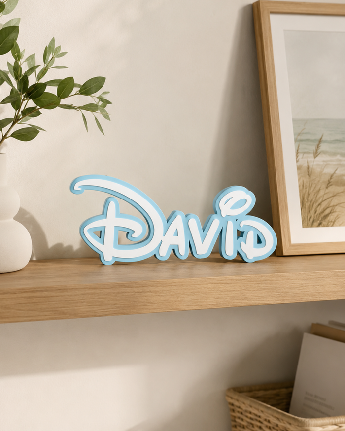 Nume decorativ personalizat – imprimat 3D