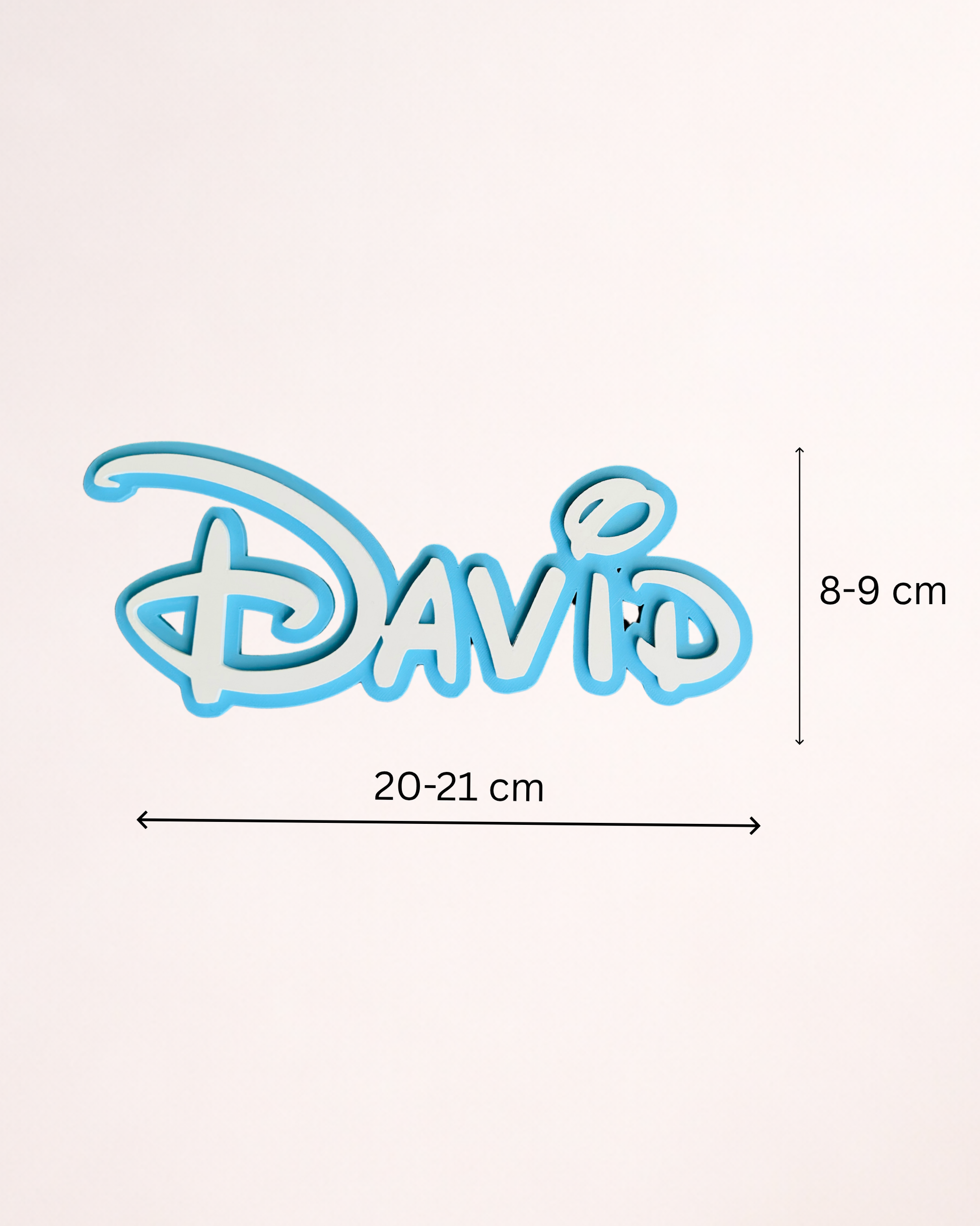 Nume decorativ personalizat – imprimat 3D