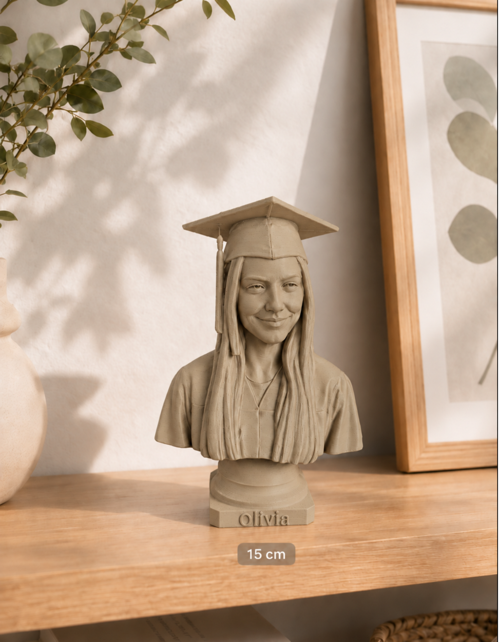 Bust personalizat după fotografie – imprimat 3D