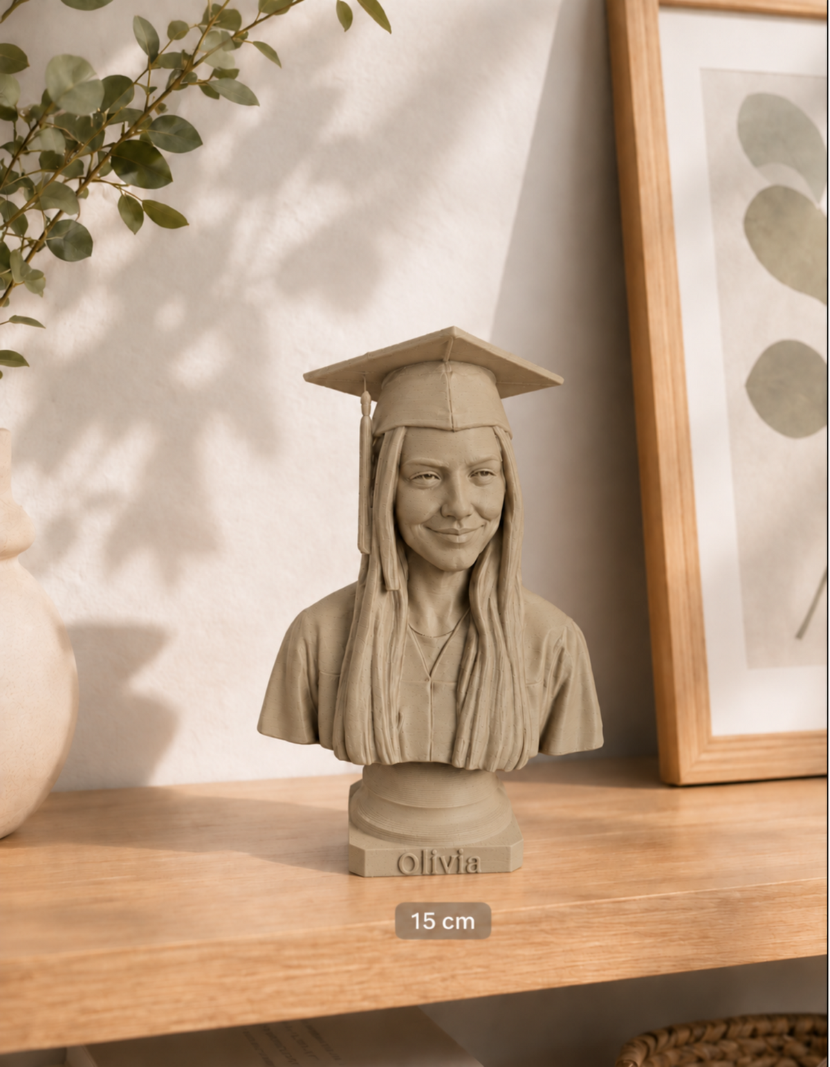 Bust personalizat după fotografie – imprimat 3D