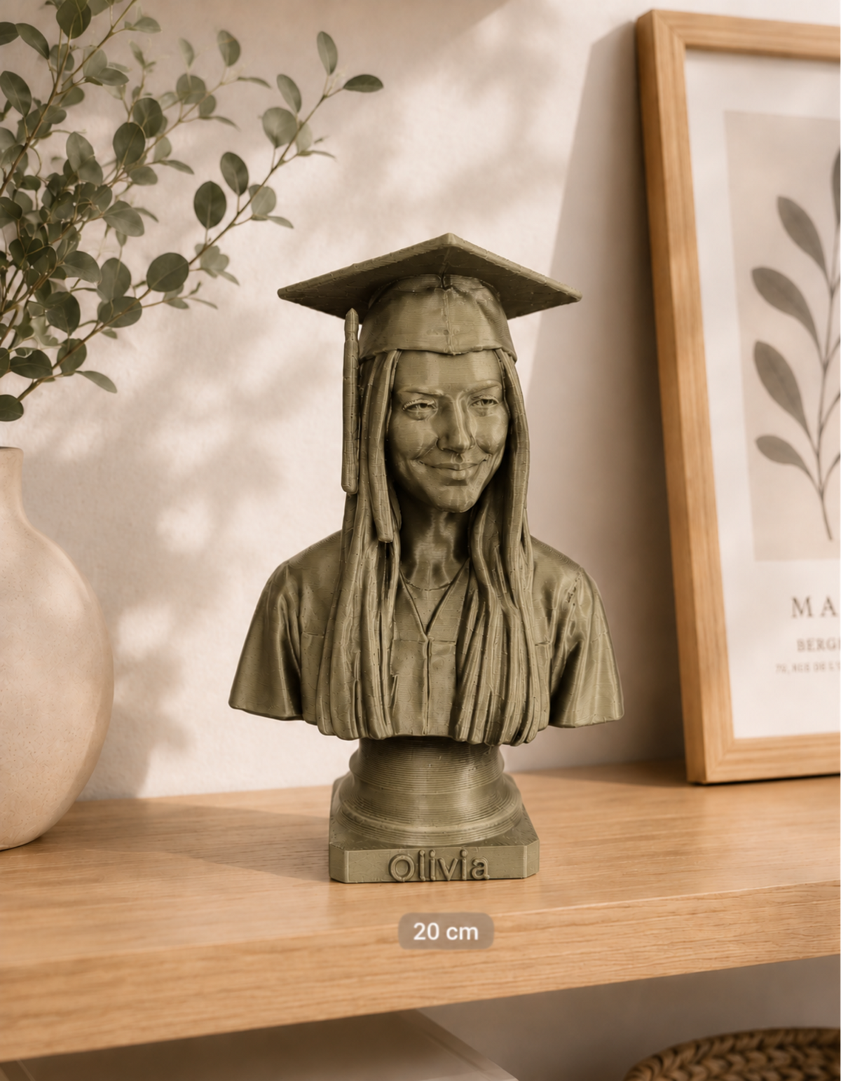 Bust personalizat după fotografie – imprimat 3D
