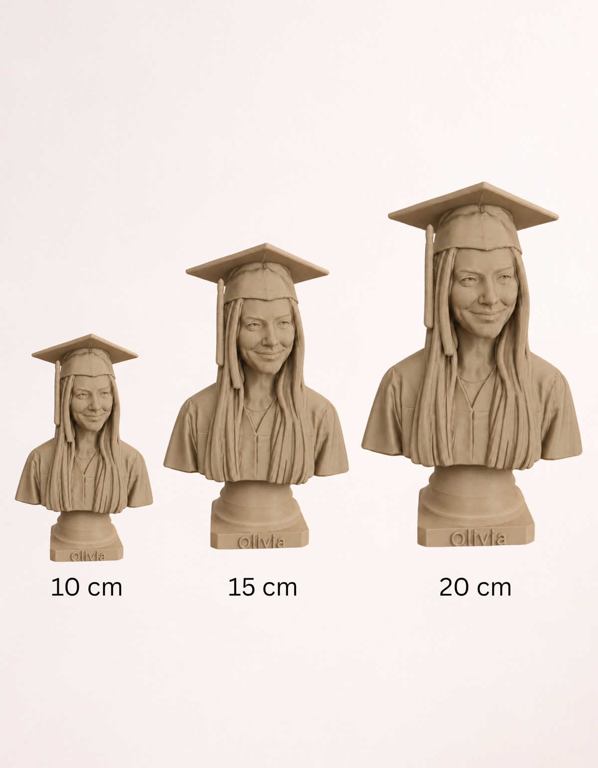 Bust personalizat după fotografie – imprimat 3D