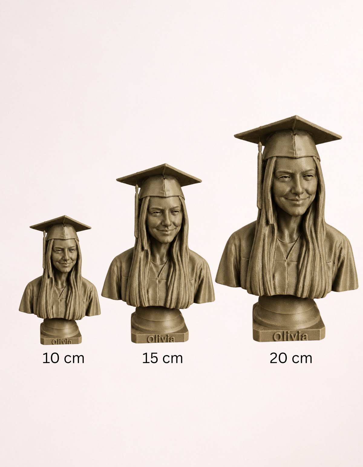 Bust personalizat după fotografie – imprimat 3D