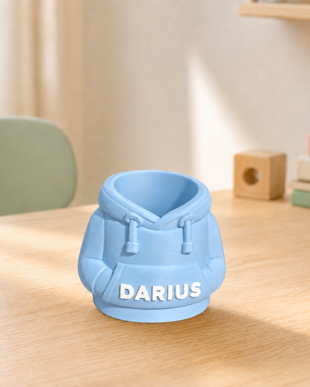 Suport de pixuri personalizat cu nume – imprimat 3D
