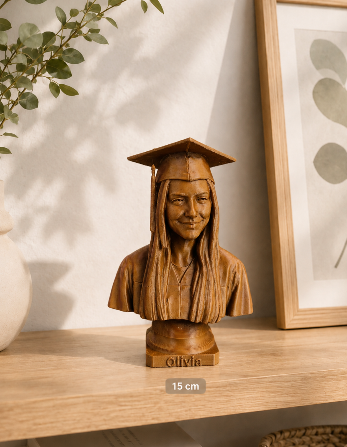 Bust personalizat după fotografie – imprimat 3D