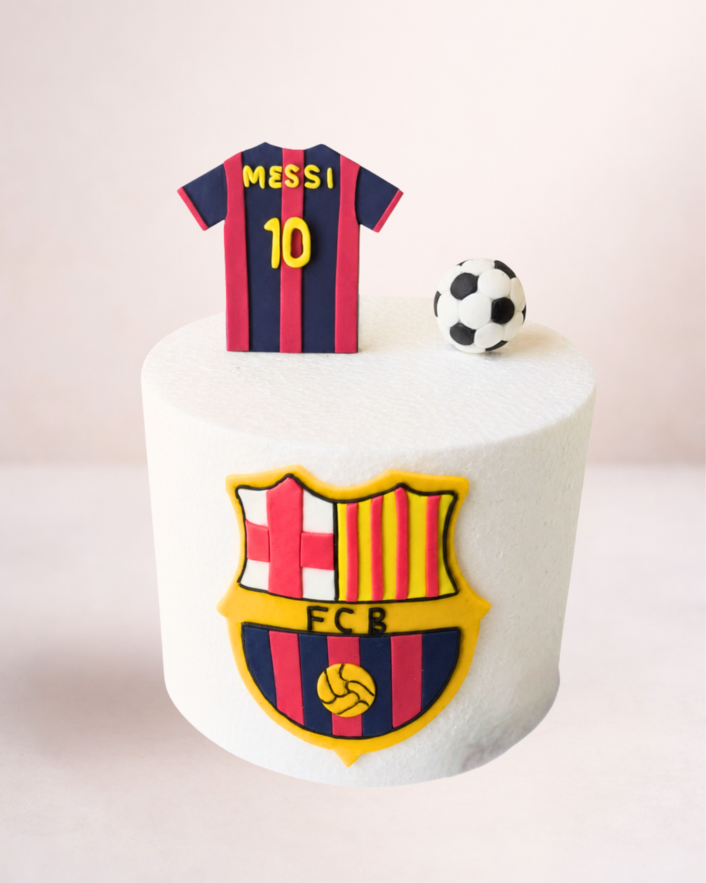 Fotbal Messi Barcelona nr. 10 - Set Decor Tort
