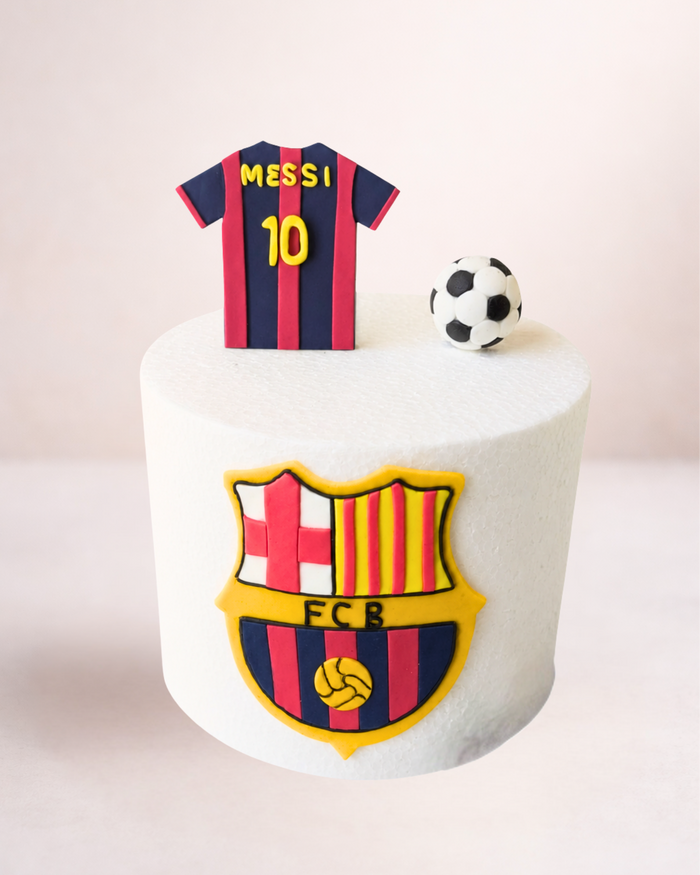 Fotbal Messi Barcelona nr. 10 - Set Decor Tort