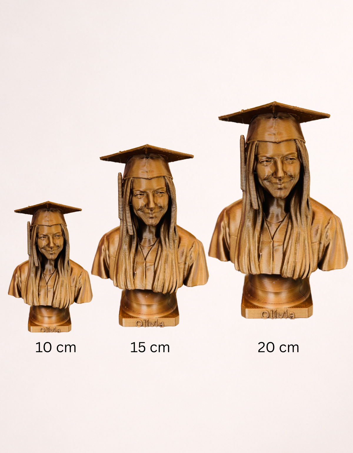 Bust personalizat după fotografie – imprimat 3D