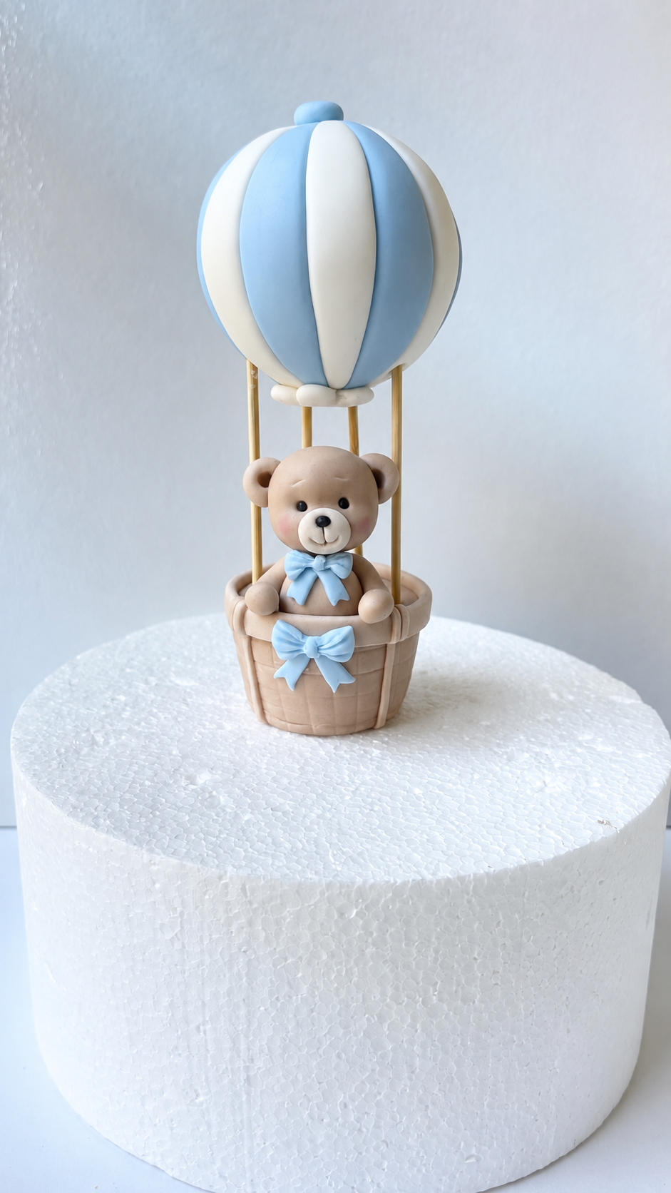 Ursuleț în Balon - Figurină Tort