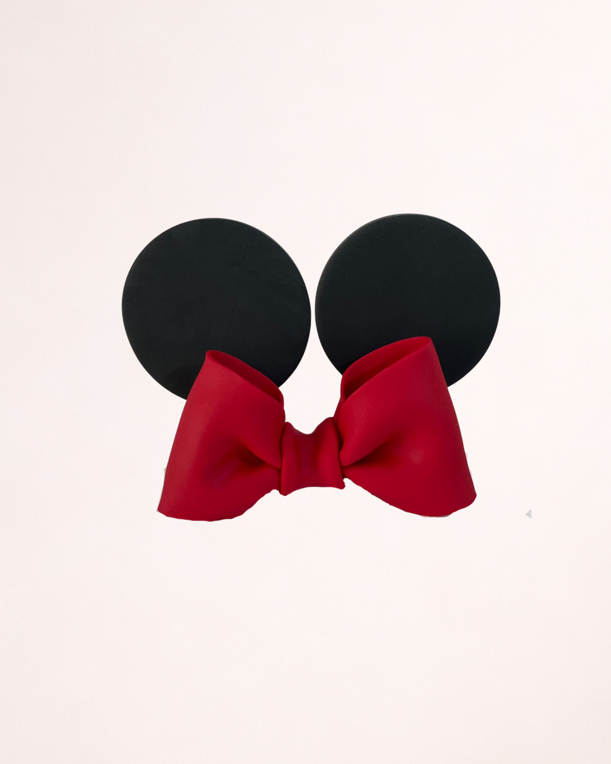 Urechi și fundă Minnie Mouse - Set figurine Tort