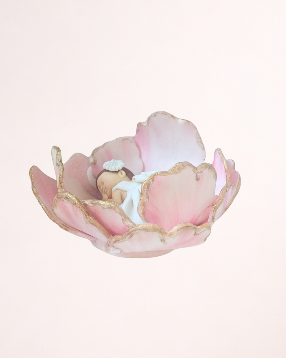 Bebeluș în floare - Figurină tort