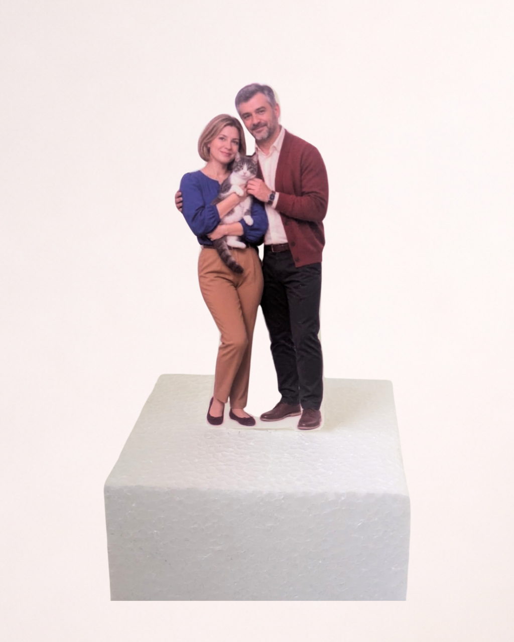 Topper din pastă de zahăr - personalizat după fotografia ta