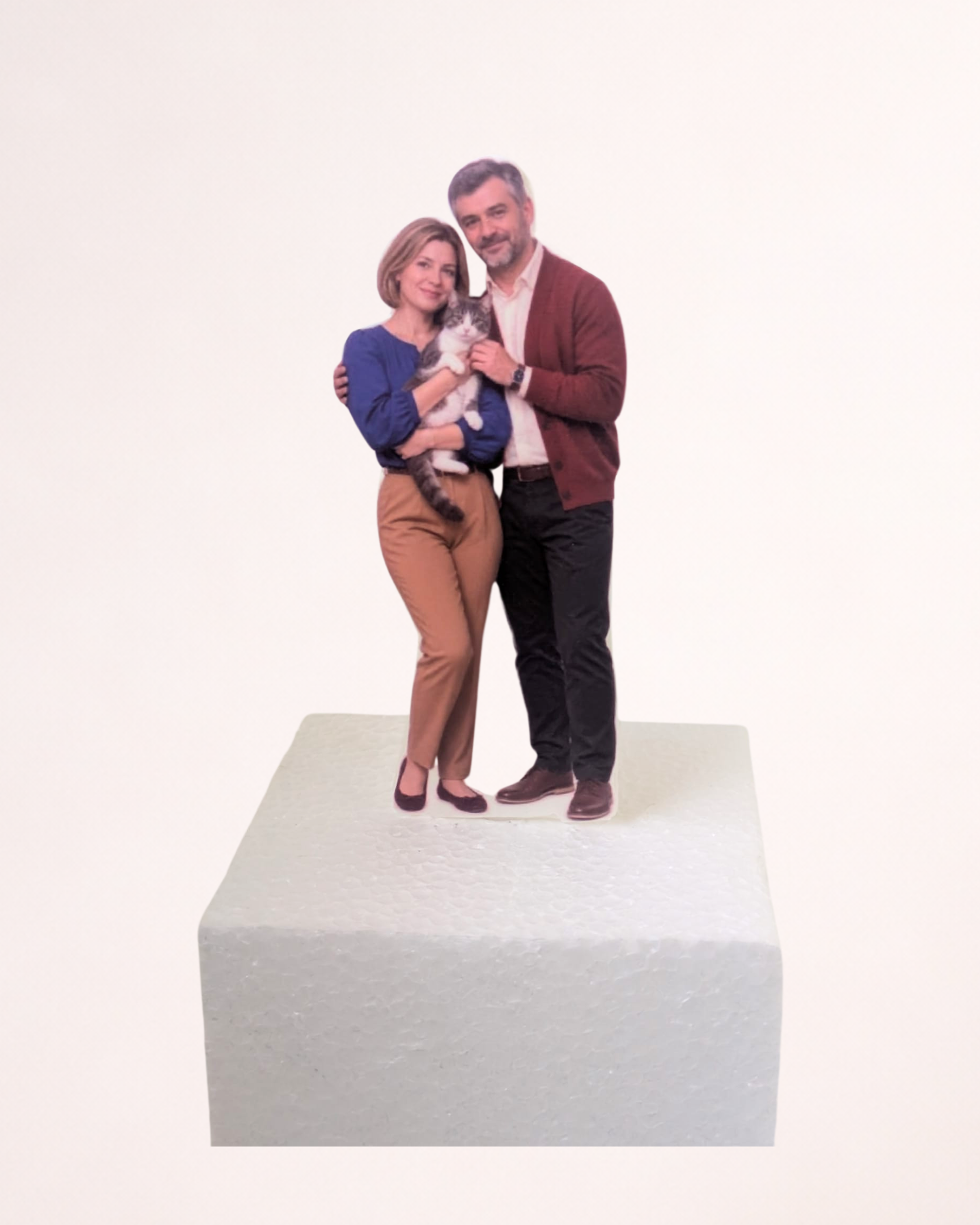 Topper din pastă de zahăr - personalizat după fotografia ta