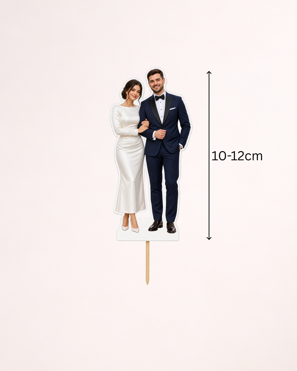 Topper din pastă de zahăr - personalizat după fotografia ta
