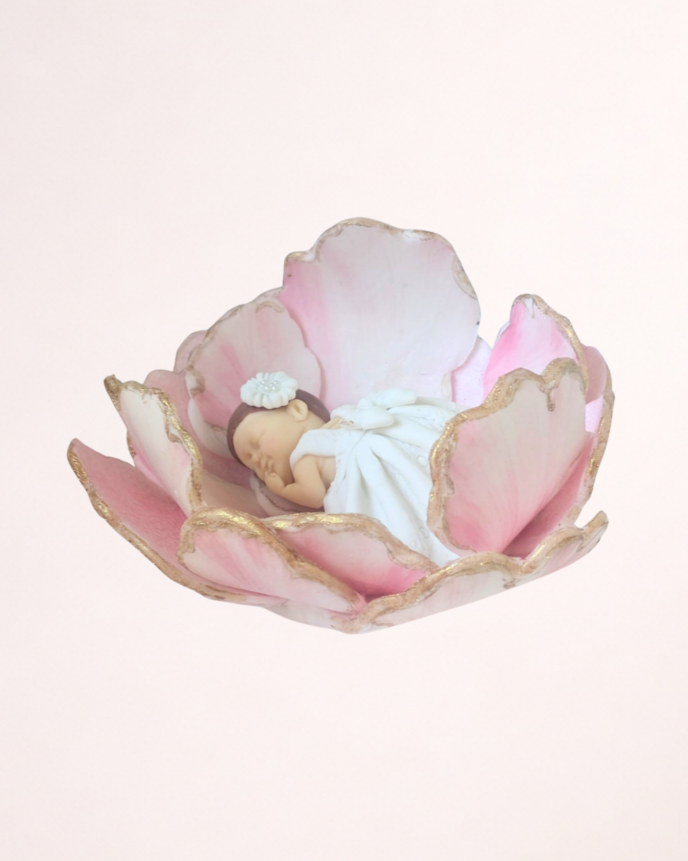 Bebeluș în floare - Figurină tort