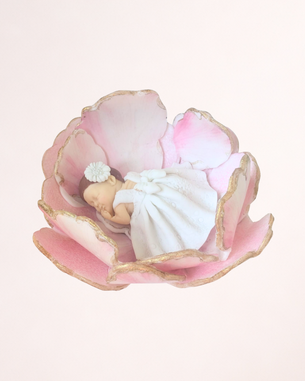 Bebeluș în floare - Figurină tort