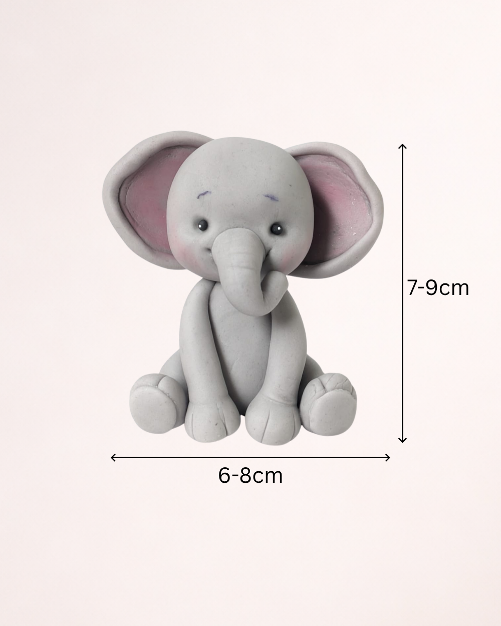 Elefant - Figurină Tort