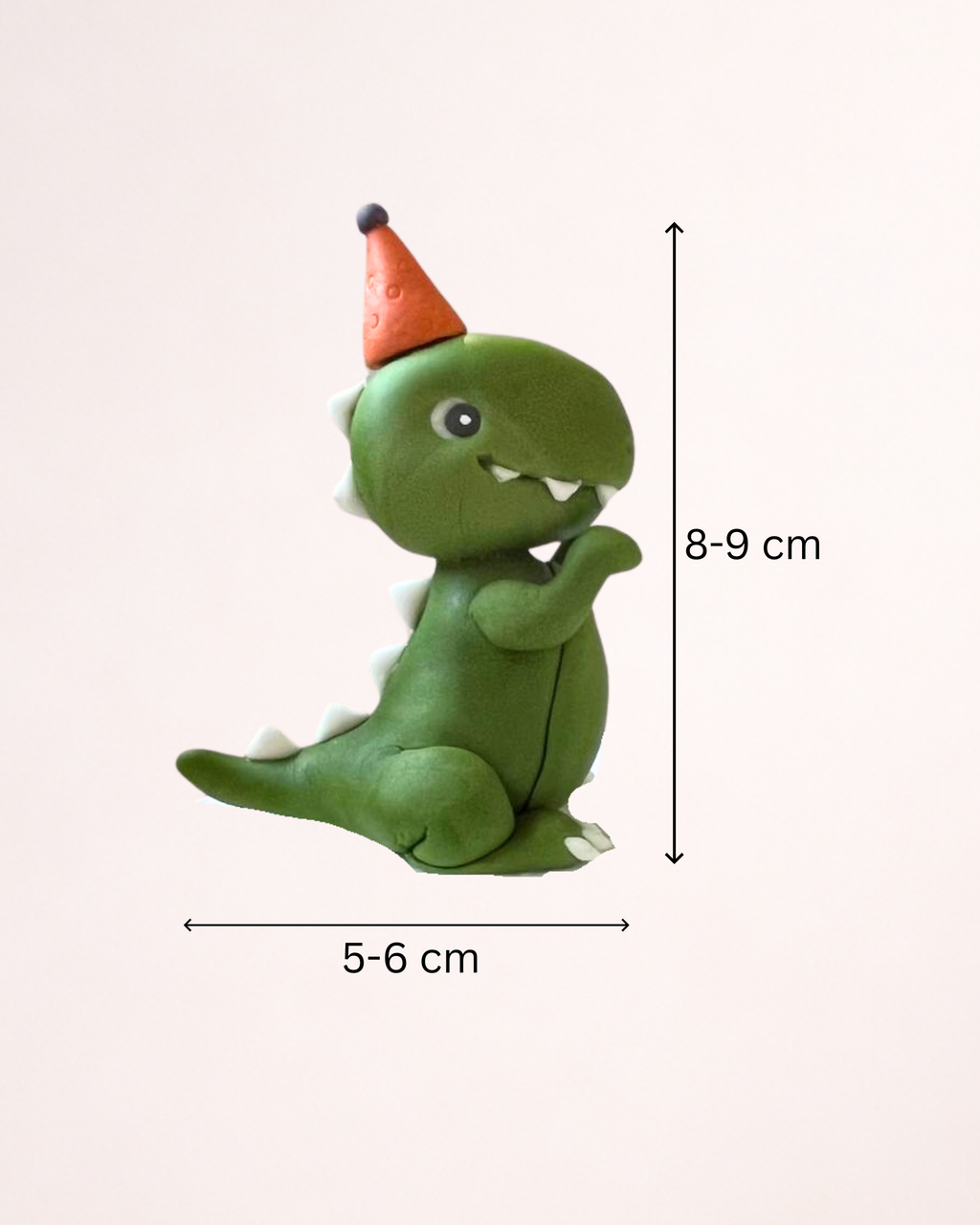 Dinozaur cu coif - Figurină Tort