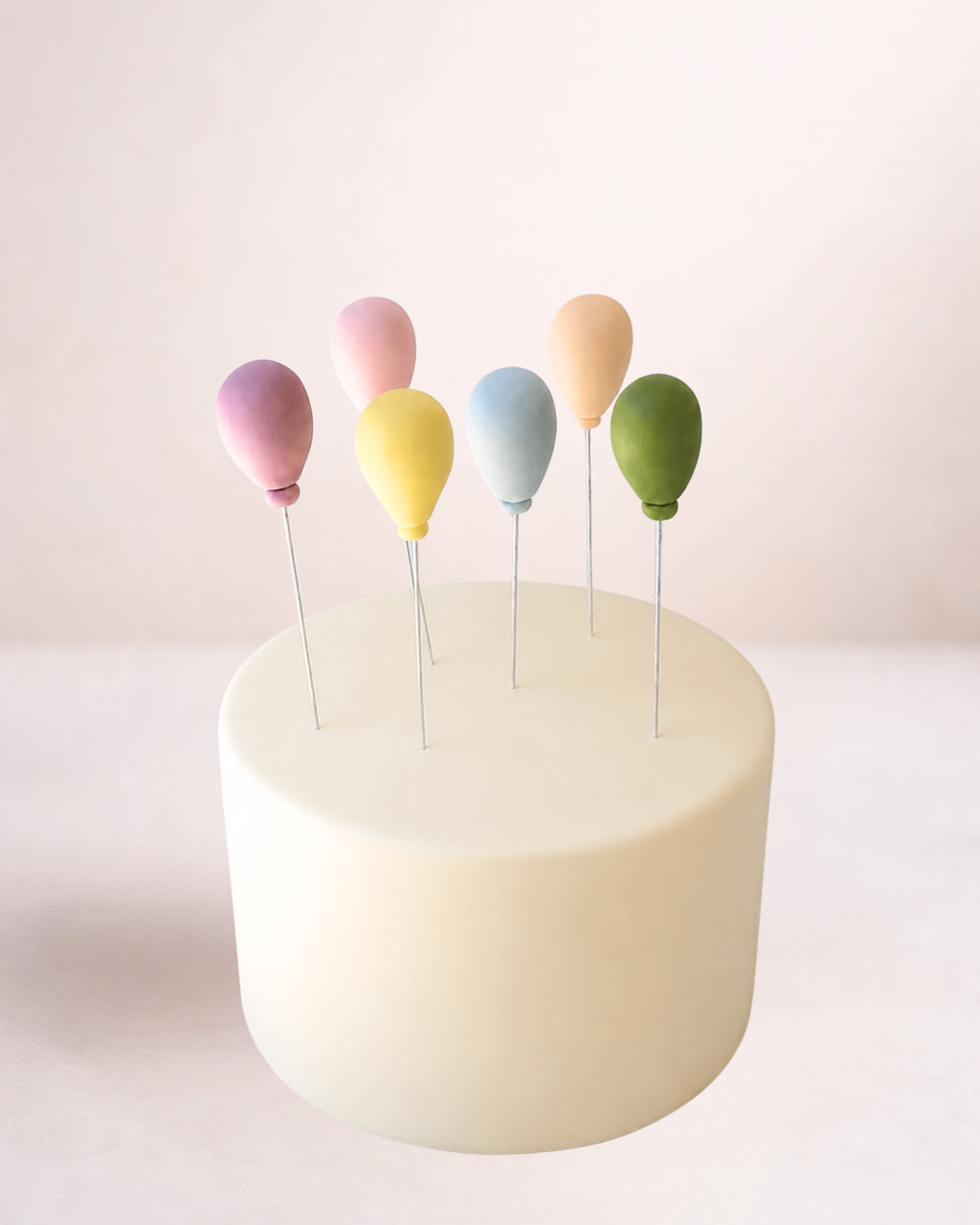 Baloane Colorate - Set Decor Tort