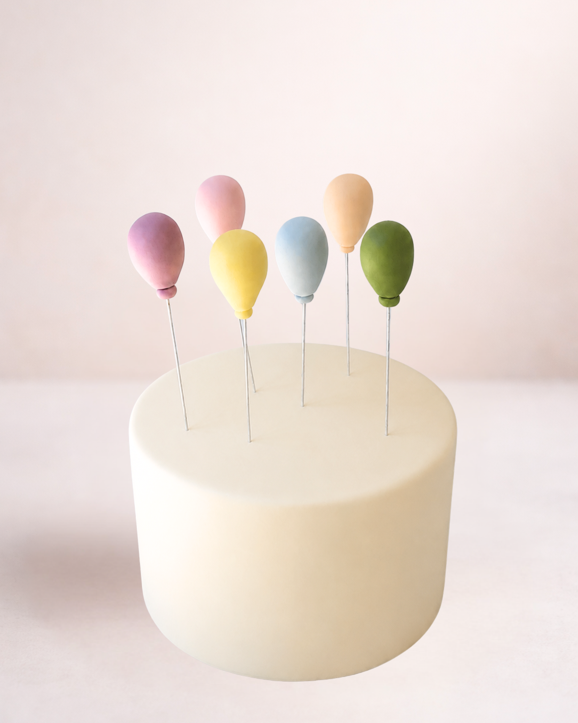Baloane Colorate - Set Decor Tort