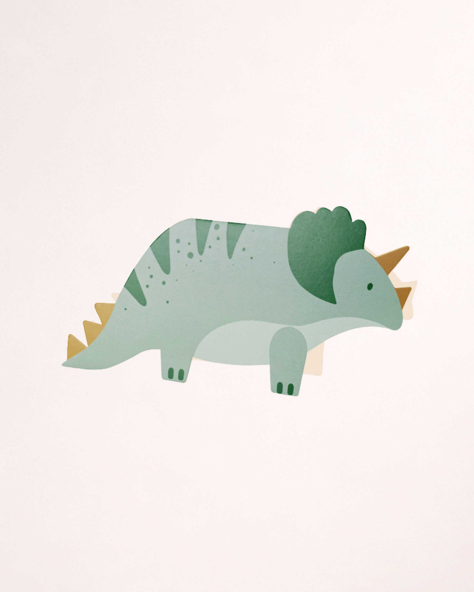 Set de 6 invitații dinozauri pentru petrecere