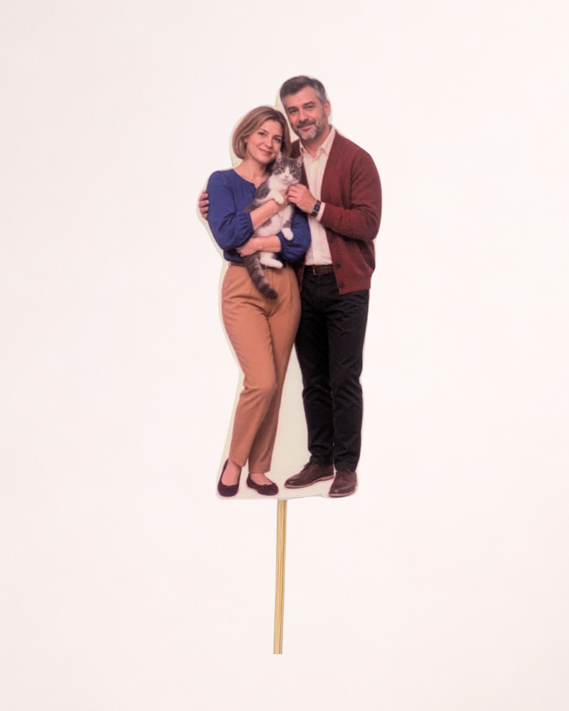 Topper din pastă de zahăr - personalizat după fotografia ta