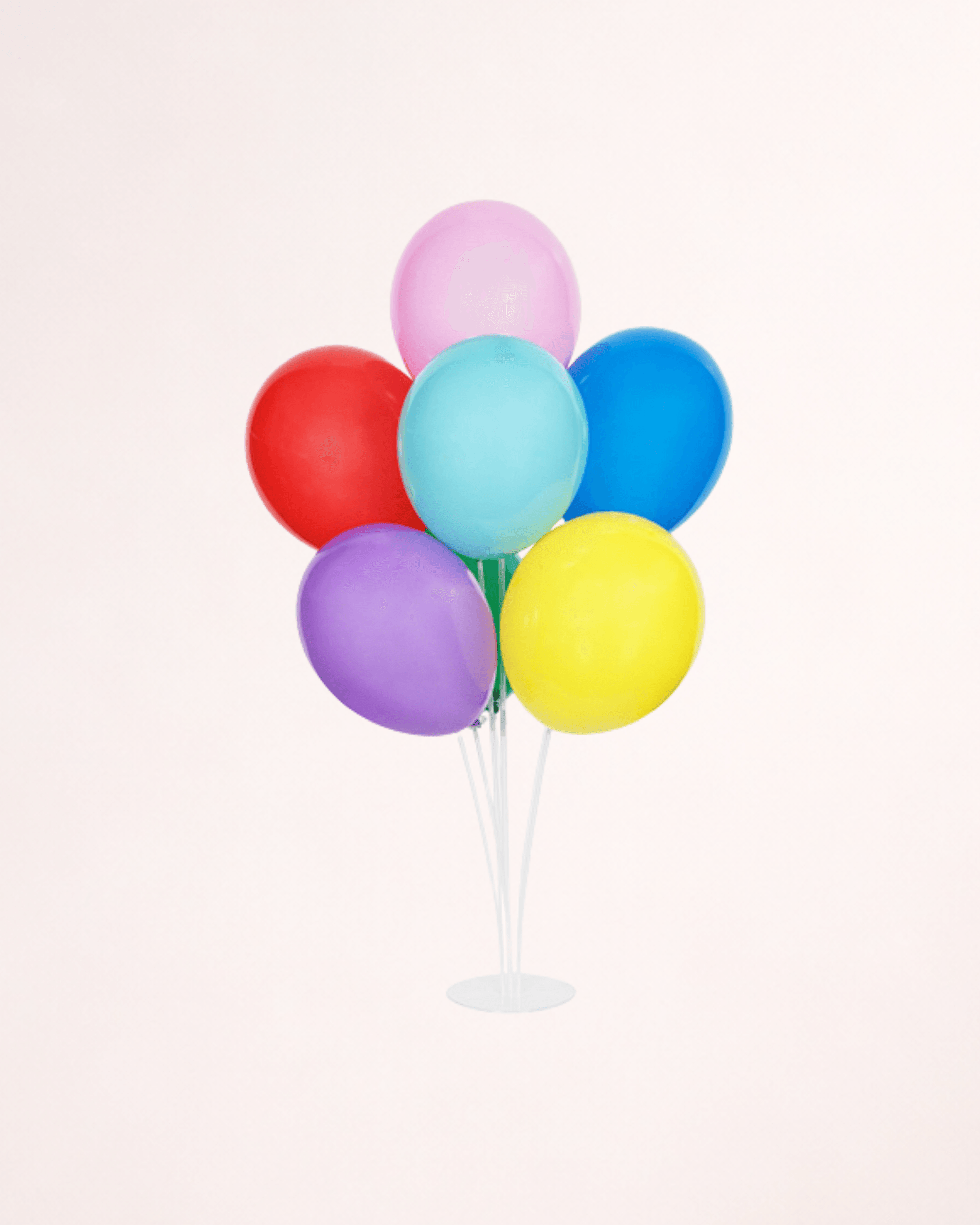 Suport decorativ pentru 7 baloane