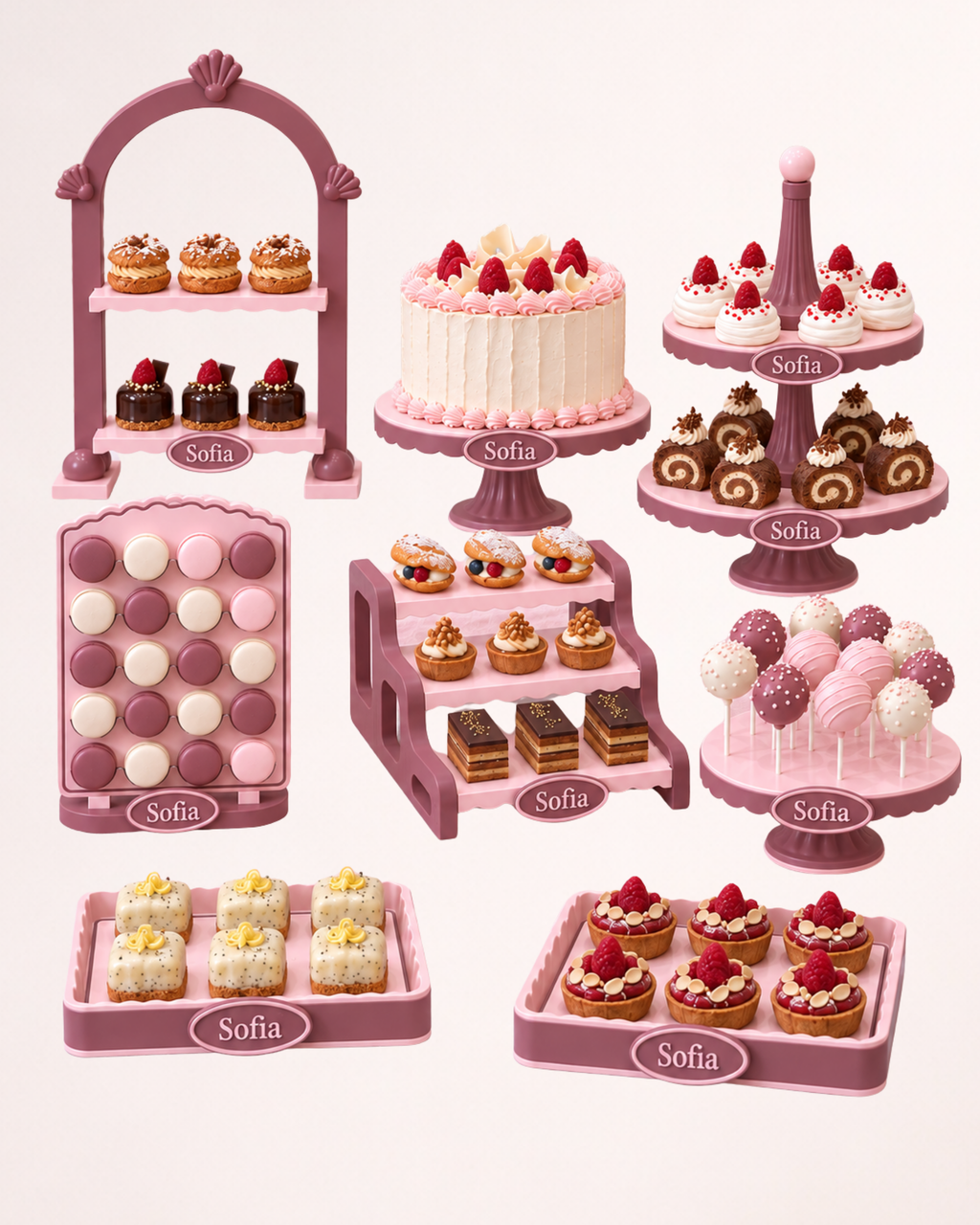 Set Candy Bar Personalizat – Design Colorat