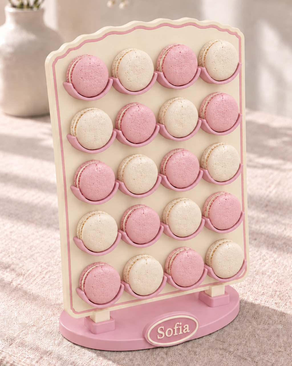 Stand Vertical pentru Macarons Personalizat
