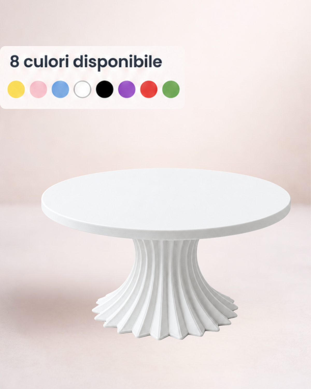 Suport tort rotund elegant pentru candy bar | FigurinArt