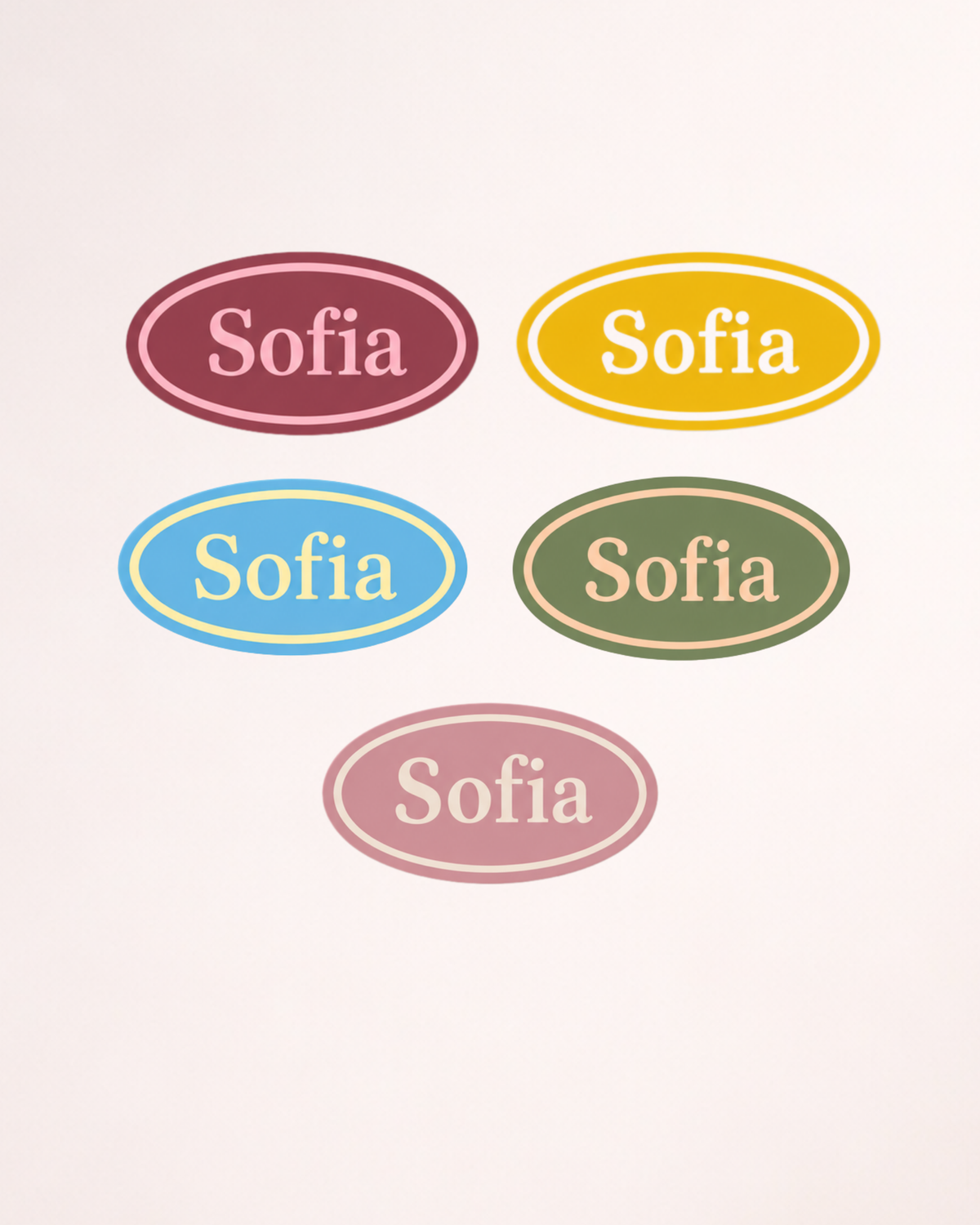Charm Personalizat pentru Set Candy Bar - Design Colorat