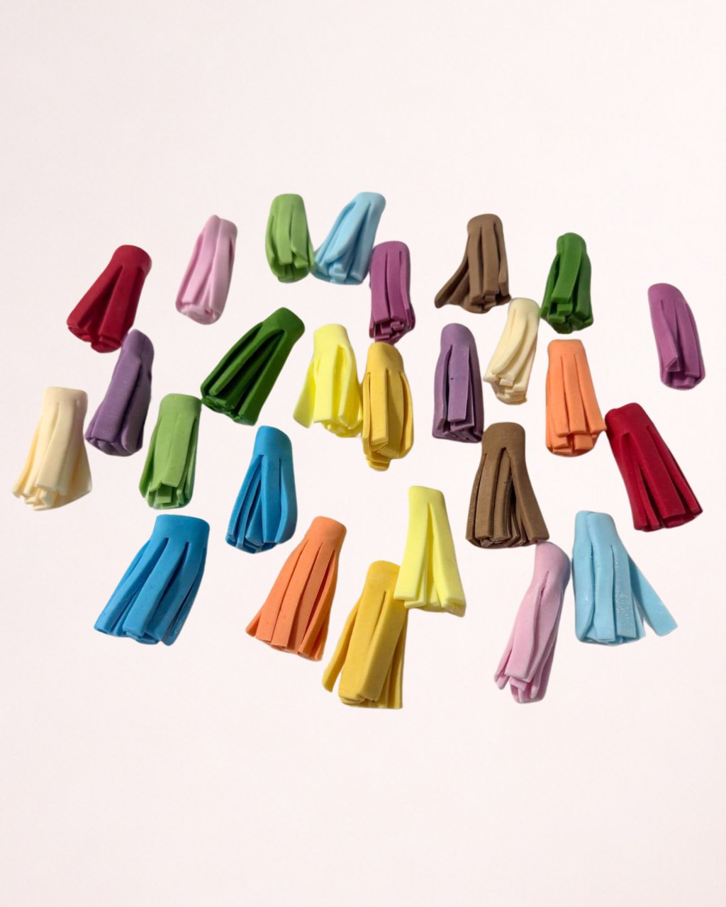 12 x Ciucurași multicolori - Set Figurine Tort