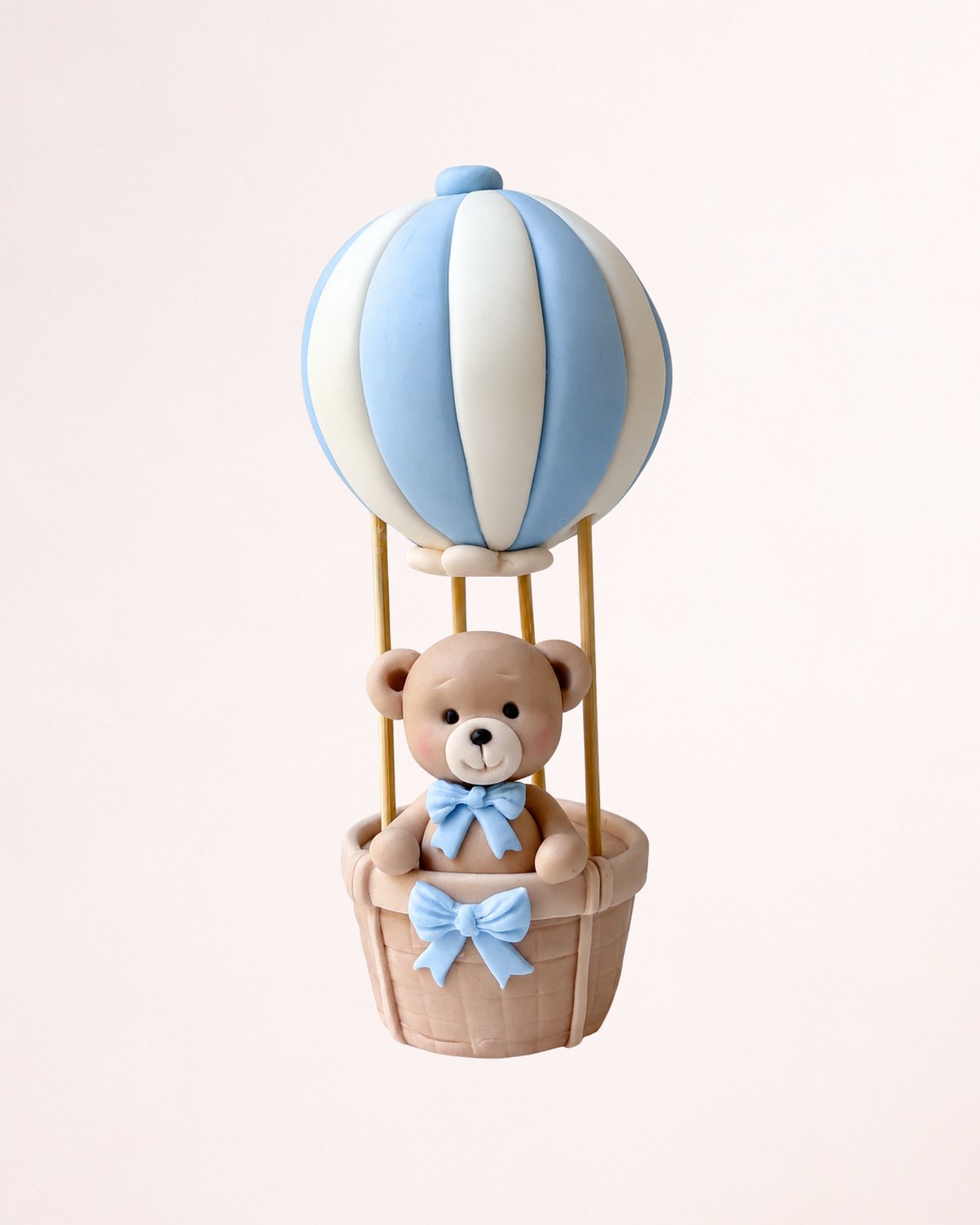 Ursuleț în Balon - Figurină Tort
