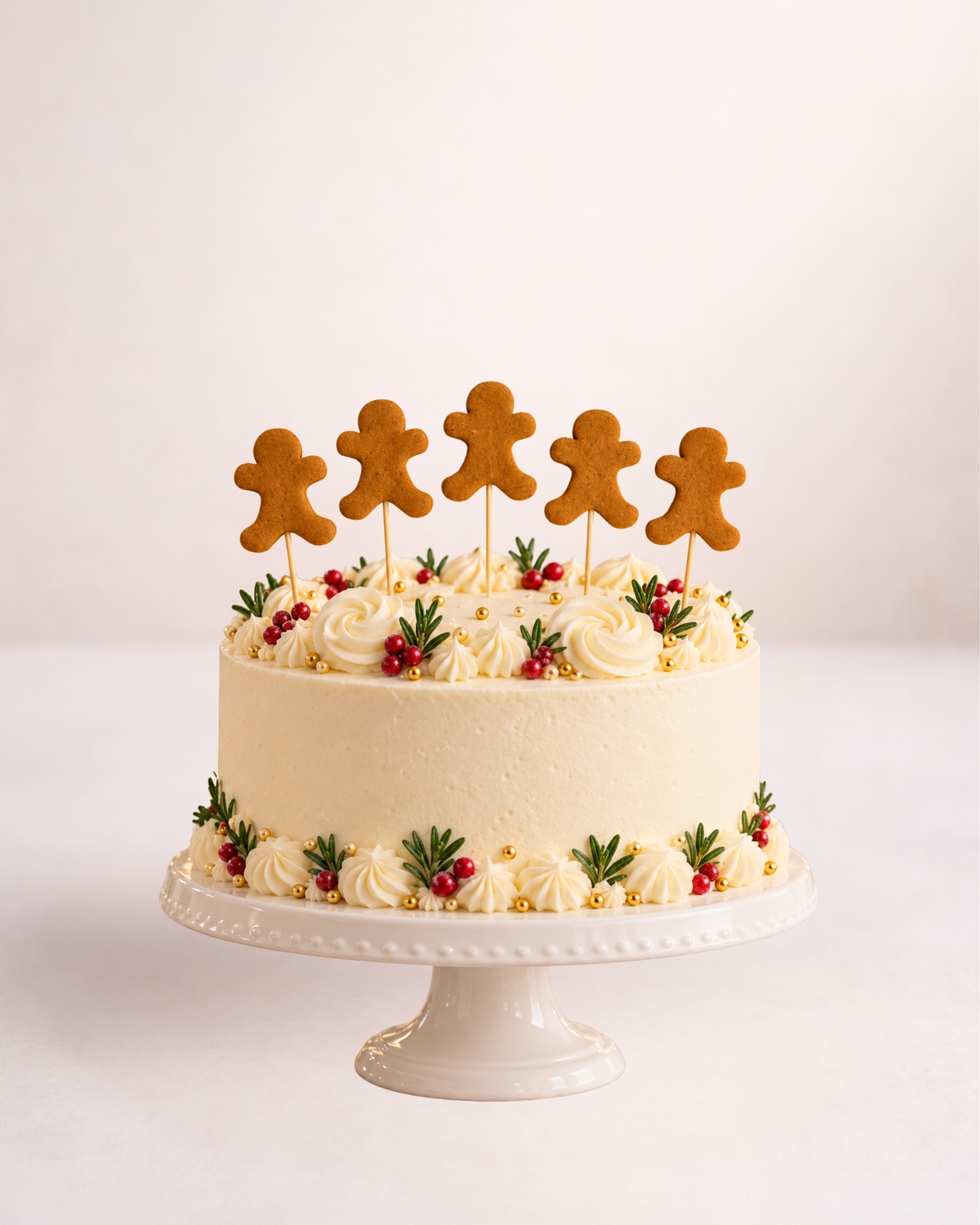 6 x Omuleți de turtă dulce - Set Figurine Tort