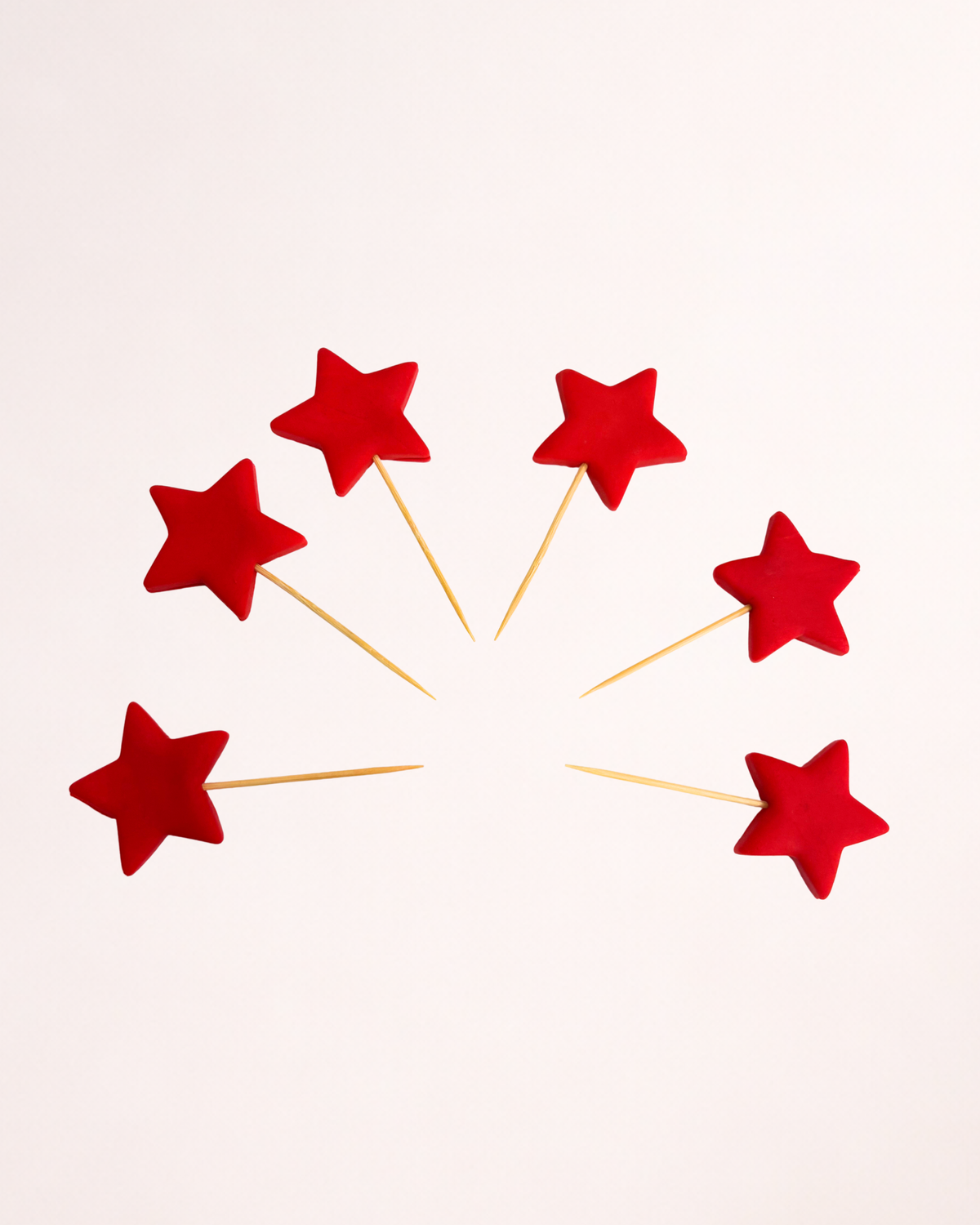 6 x Steluțe - Set Figurine Tort