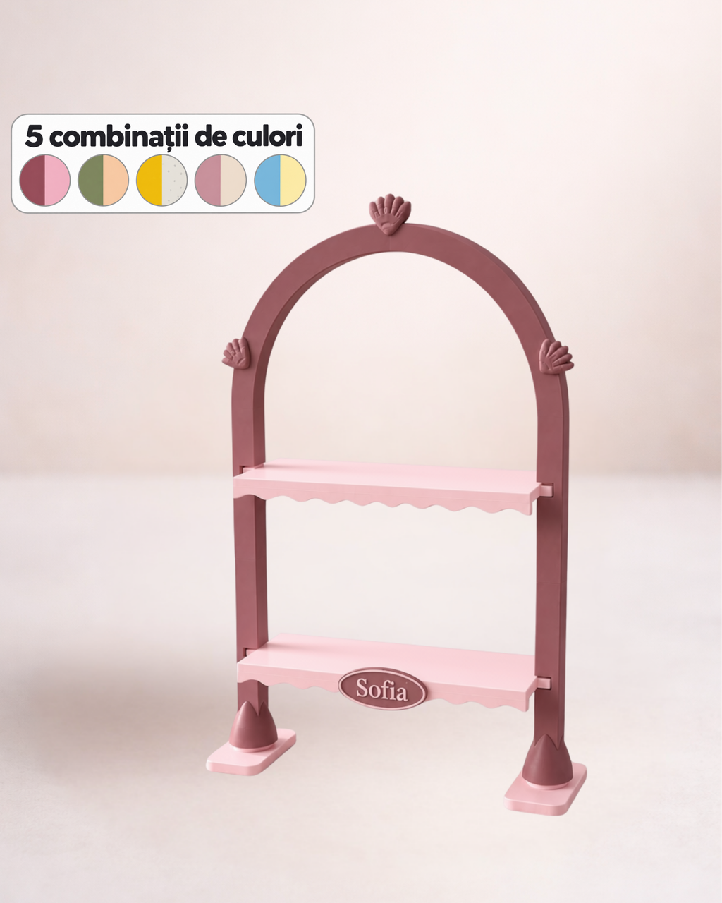 Arcadă cu Rafturi pentru Prăjituri Personalizată