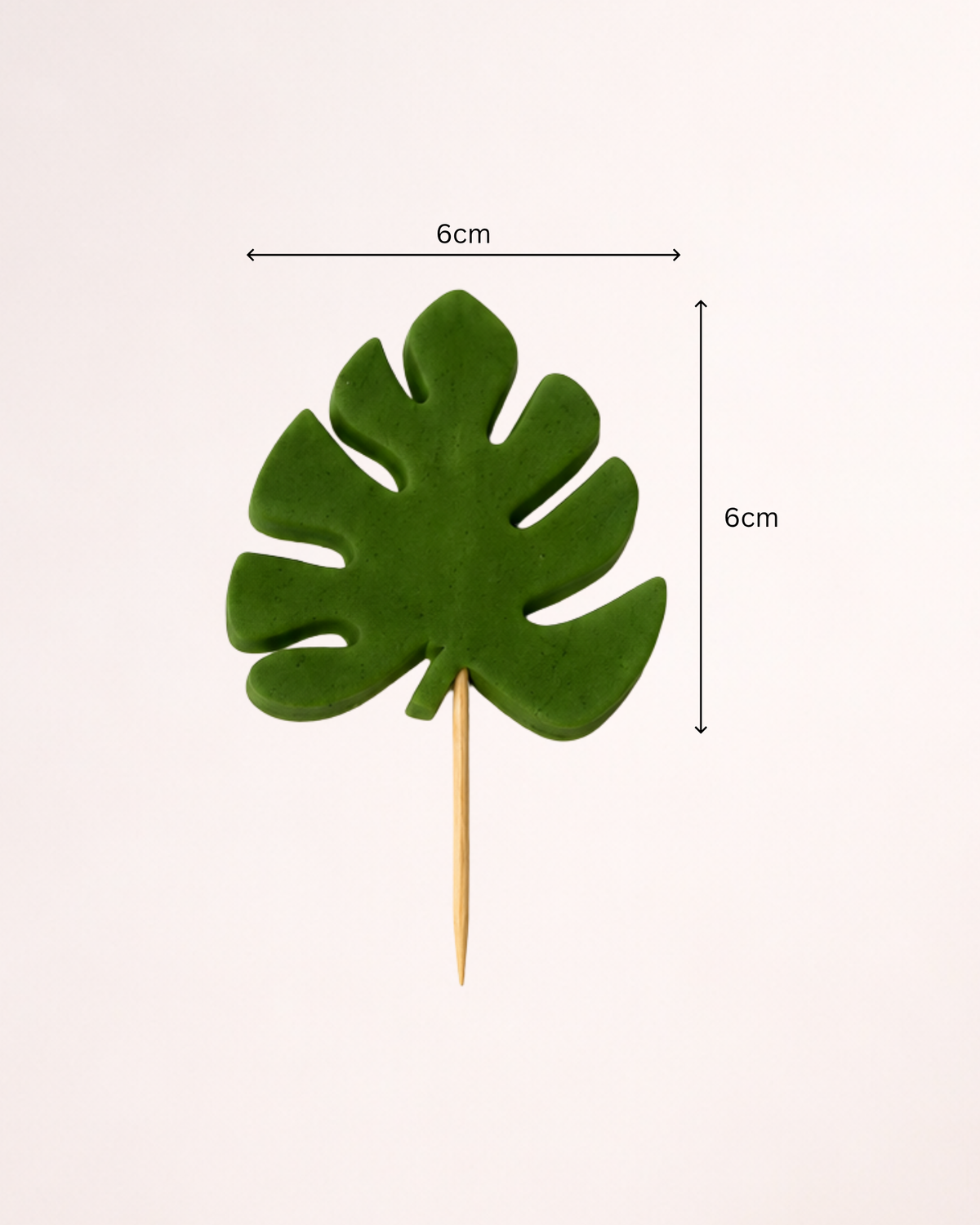 5 x Frunze Monstera - Set Decor Tort