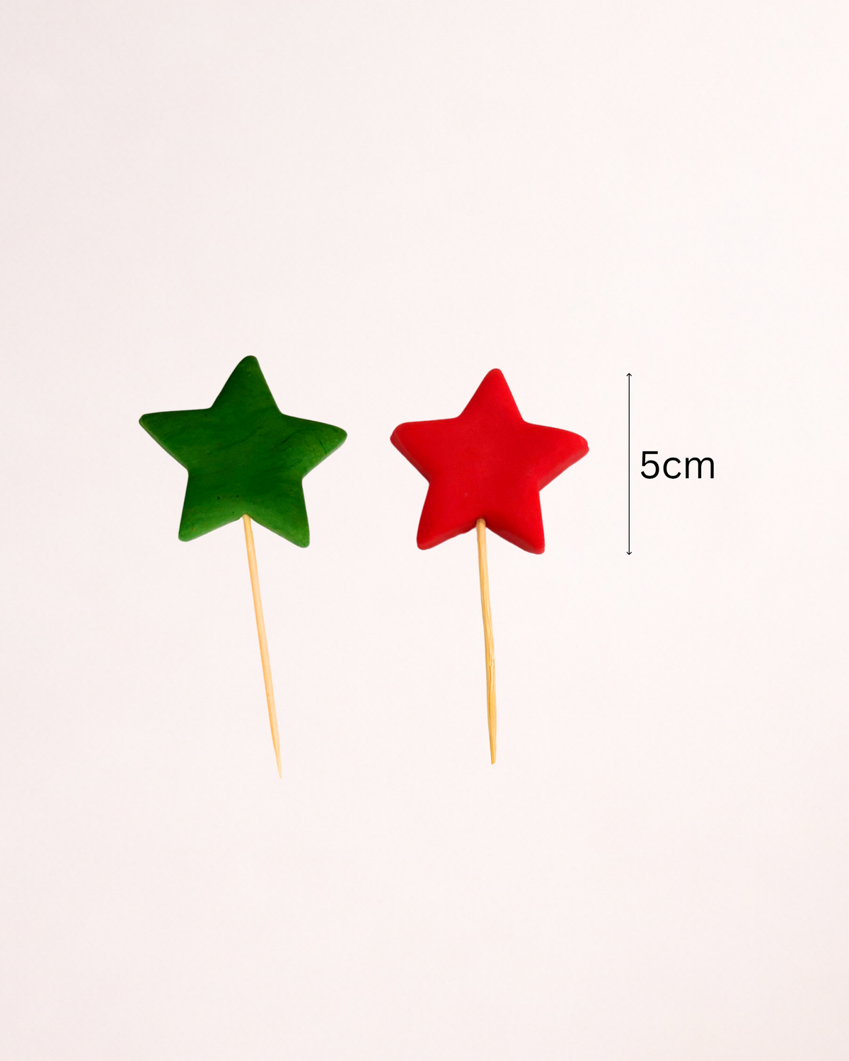 6 x Steluțe - Set Figurine Tort