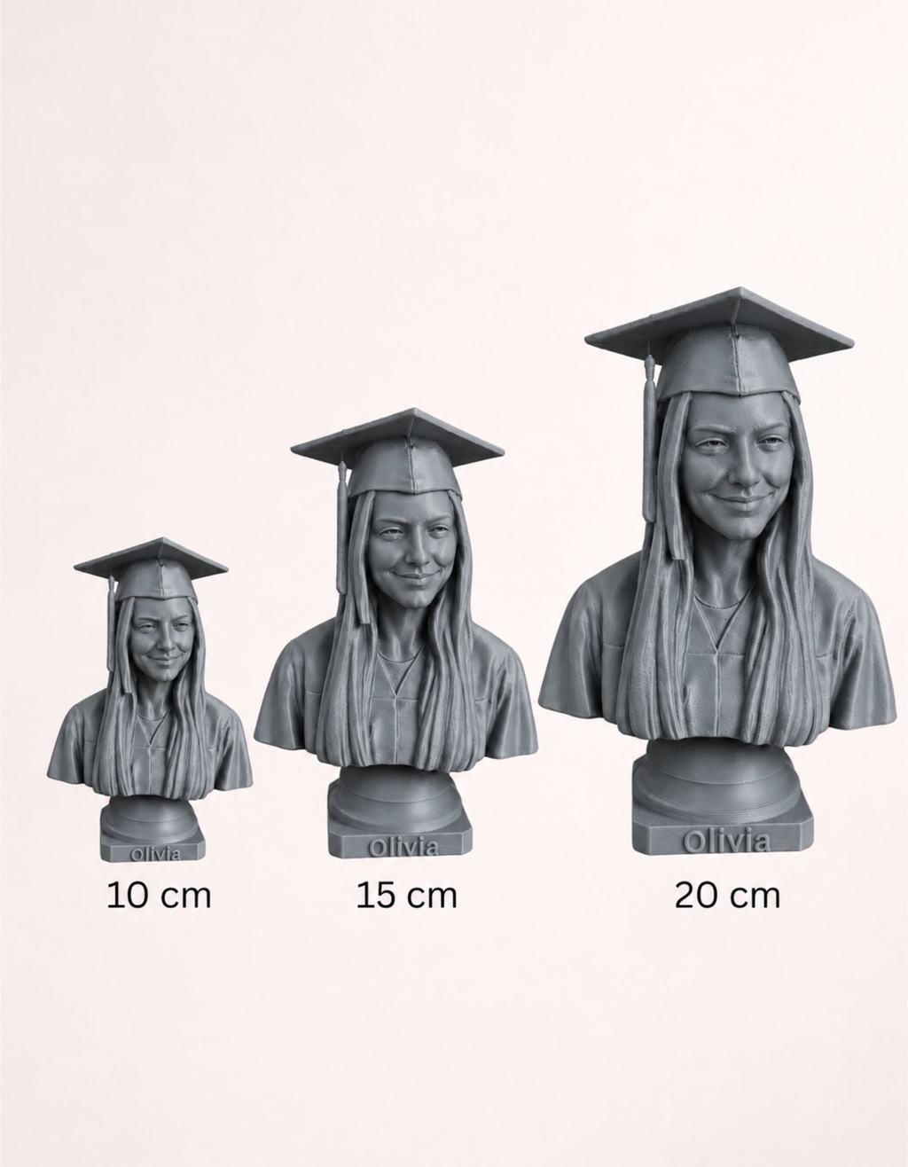 Bust personalizat după fotografie – imprimat 3D