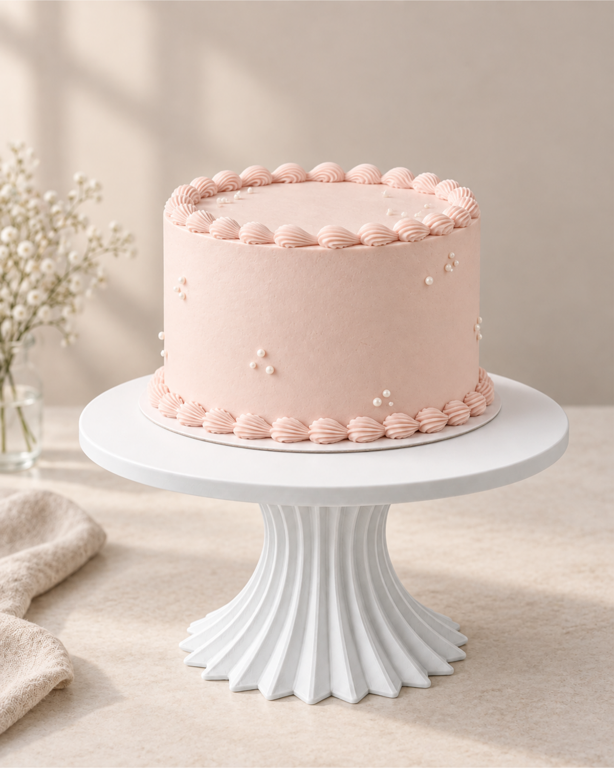 Suport tort rotund elegant pentru candy bar | FigurinArt
