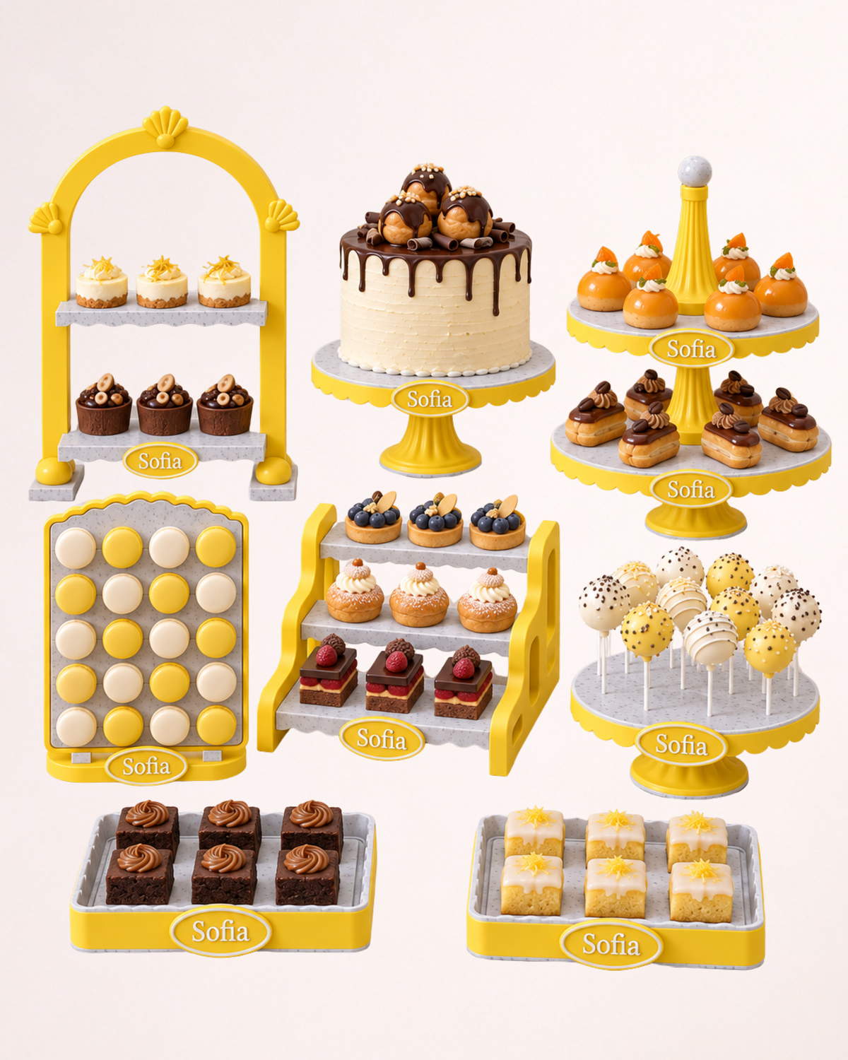 Set Candy Bar Personalizat – Design Colorat