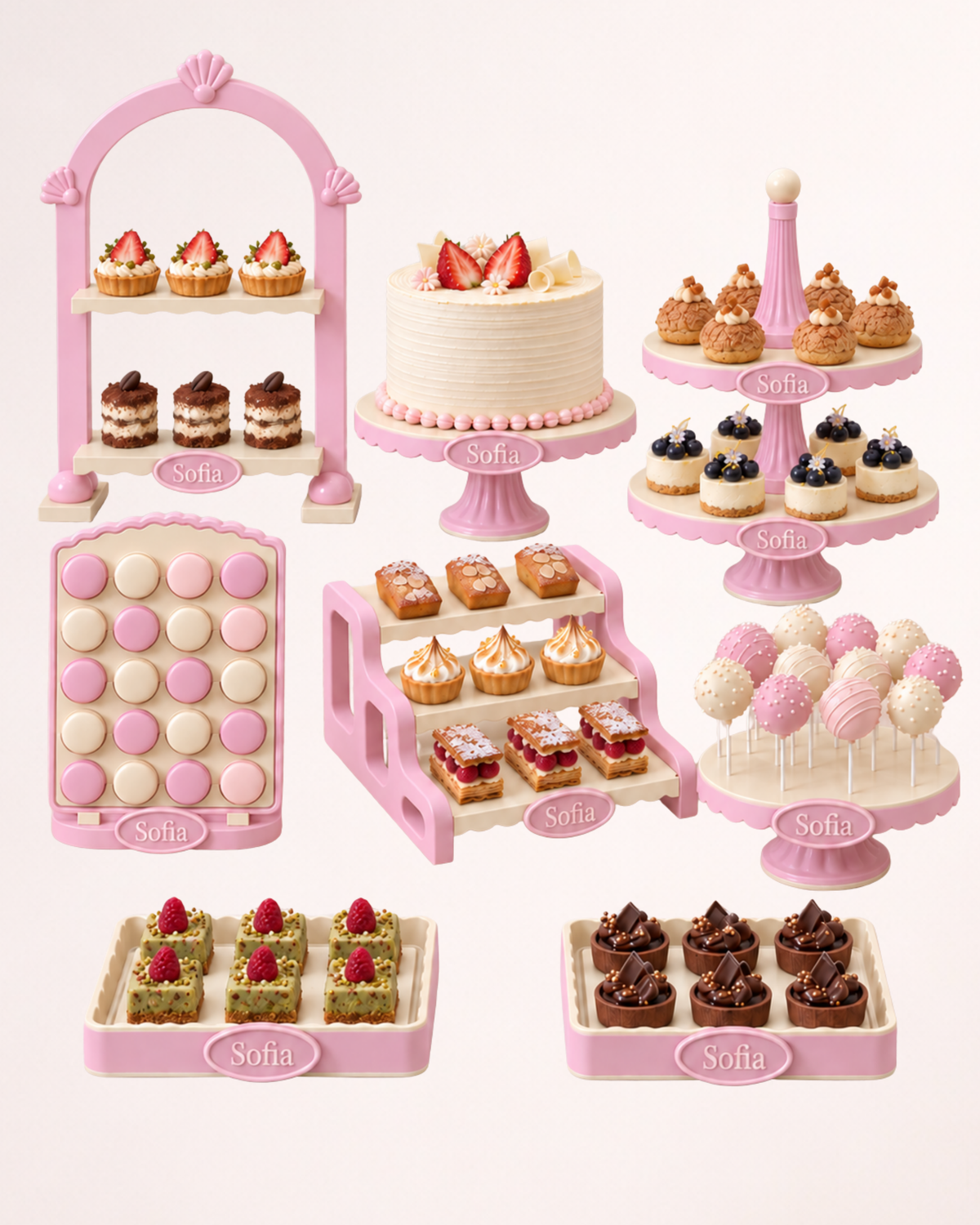 Set Candy Bar Personalizat – Design Colorat