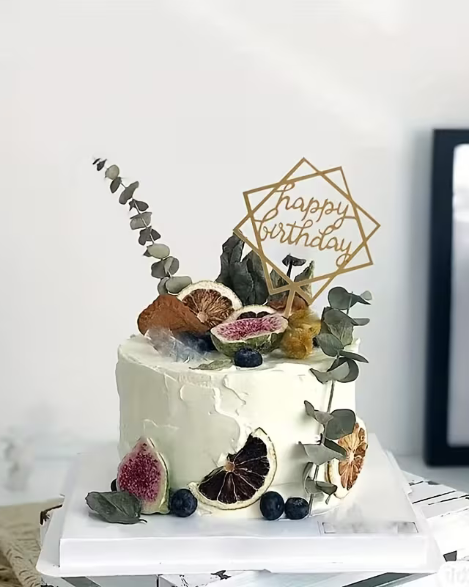 Topper Tort "Happy Birthday" - 6 Modele