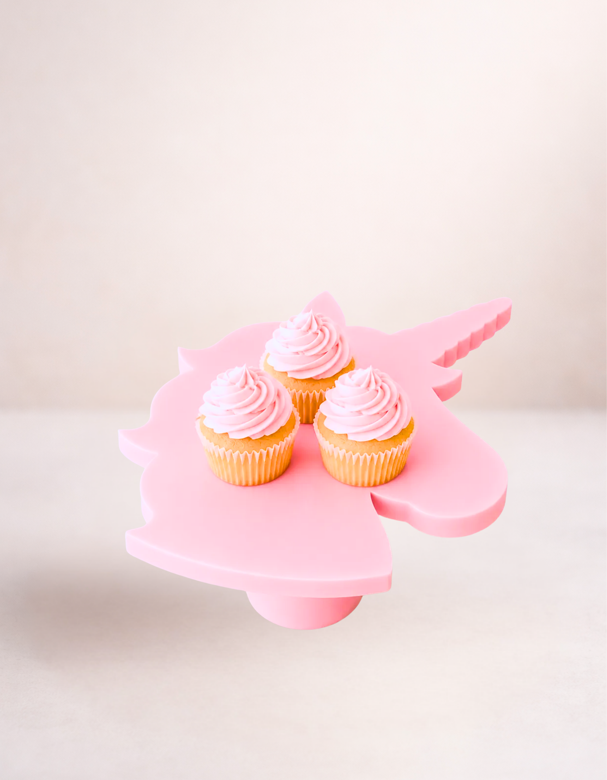 Suport tort pentru cupcakes și mini-tort - Unicorn
